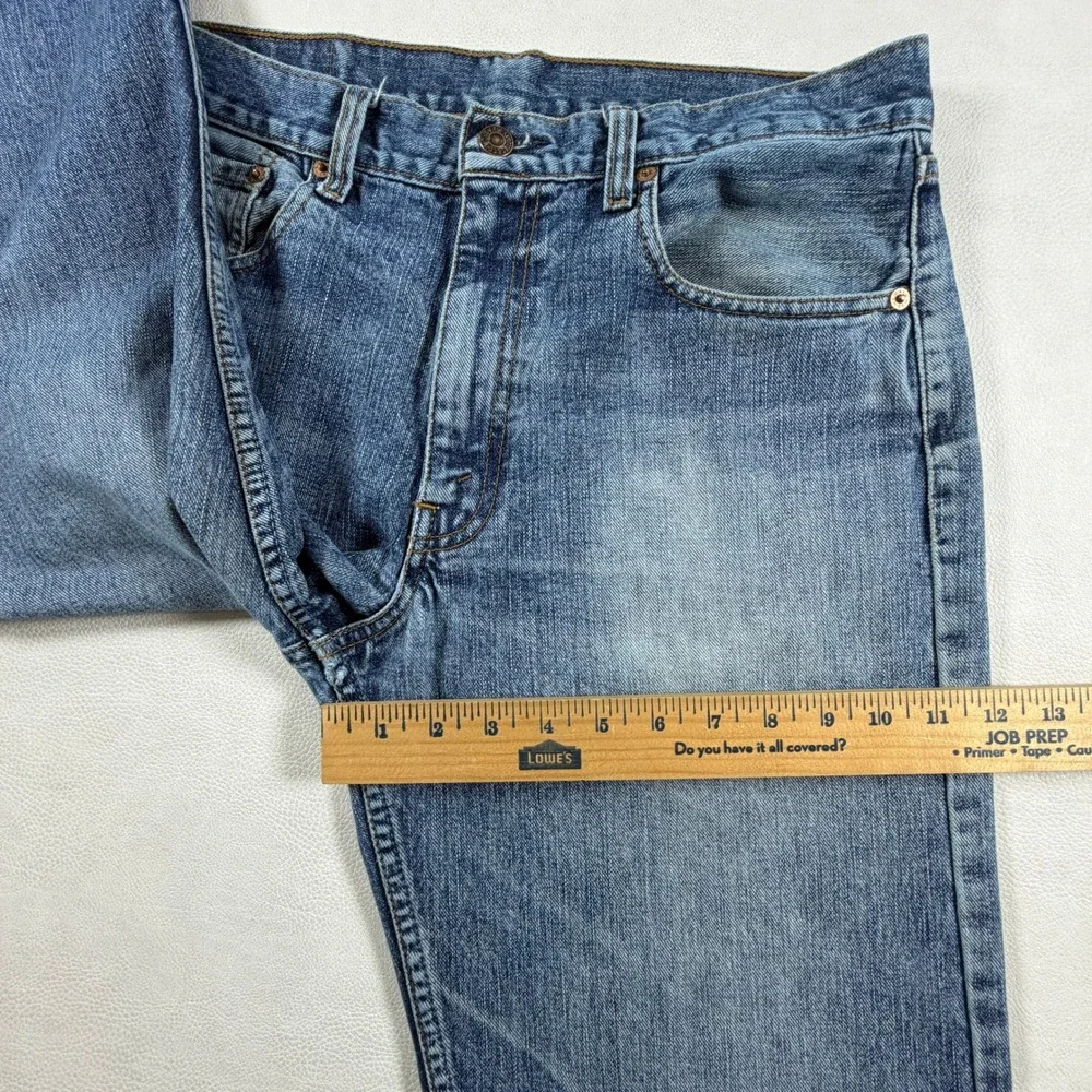 Vintage Levis 511 Slim Fit Jeans Mens 32x34 Blue Denim Straight Leg Cotton
